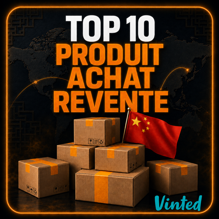 TOP 10 PRODUITS ACHAT REVENTE